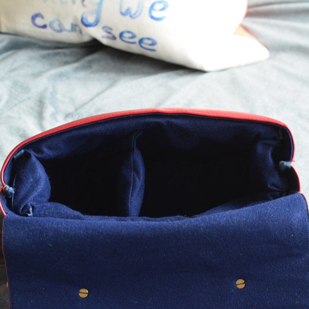 Red Camera Bag - Picture 5 of 8